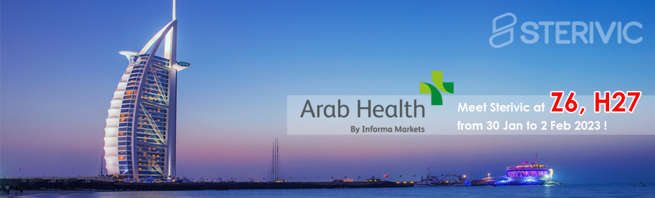 SEE YOU AT ARAB HEALTH 2023 IN DUBAI,UAE!
