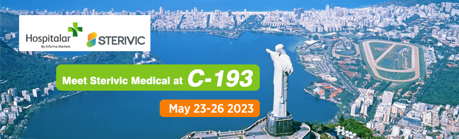 MEET STERIVIC TEAM(C-193) AT HOSPITALAR 2023 BRAZIL